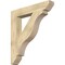 Ekena Millwork Funston Slat Rough Sawn Bracket, Douglas Fir, 6"W x 38"D x 42"H BKT06X38X42FST06RDF - alternate 1